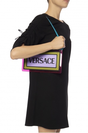Transparent clutch with logo, zdjęcie 2 Transparent clutch with logo od Versace